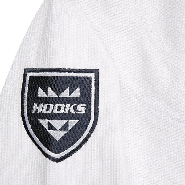 Hooks Supreme BJJ Gi - White - Hooks Jiu-Jitsu