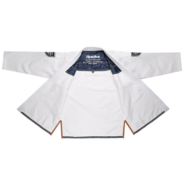 Hooks Supreme BJJ Gi - White - Hooks Jiu-Jitsu