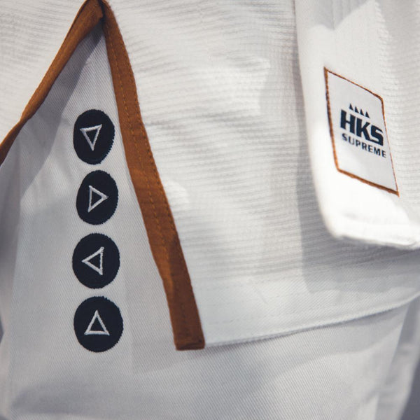 Hooks Supreme BJJ Gi - White - Hooks Jiu-Jitsu