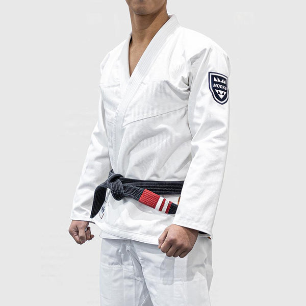 Hooks Supreme BJJ Gi - White - Hooks Jiu-Jitsu